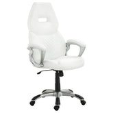 Bruce Upholstered Adjustable Home Office Desk Chair Black